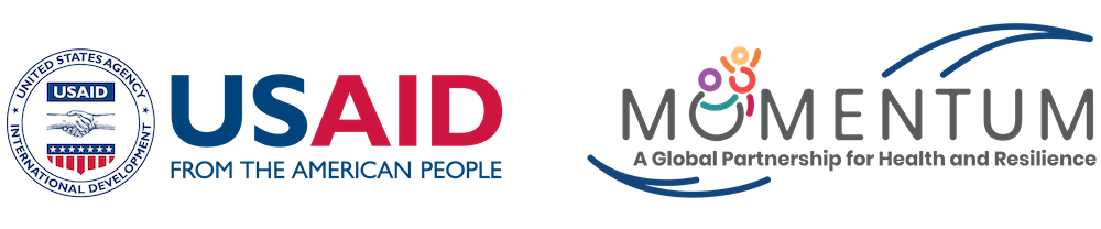USAID And Momentum Logos